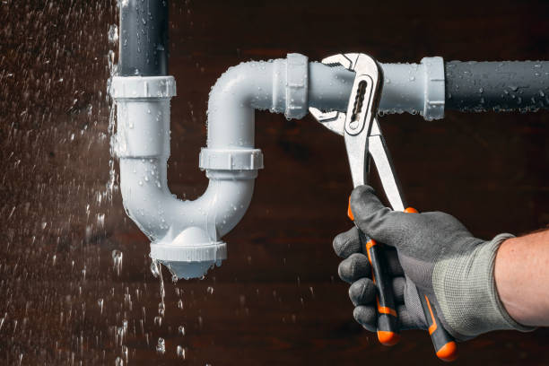 Professional Leak Detection technician working in Vass, NC